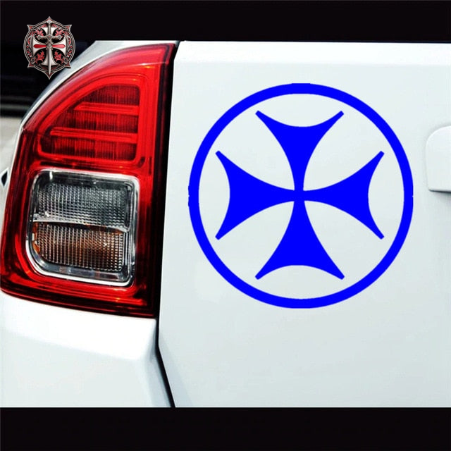 Stickers Croix de Malte