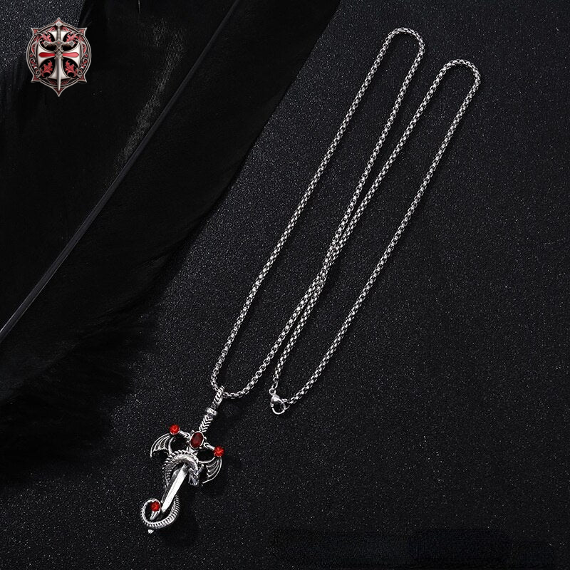 Collier du Dragon Rouge