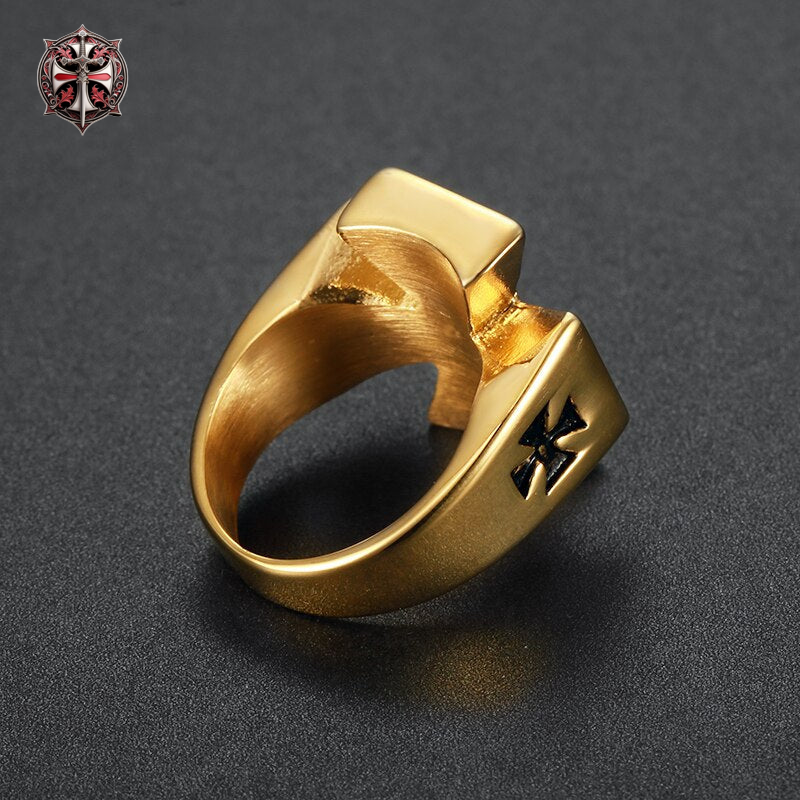 Bague du Chevalier Templier Or