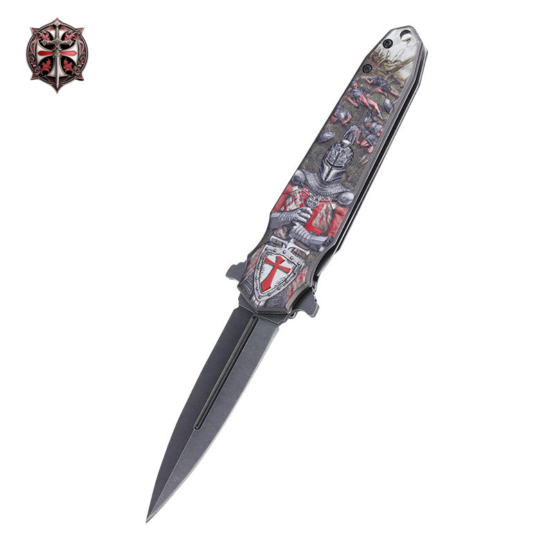 Couteau du Chevalier coloré