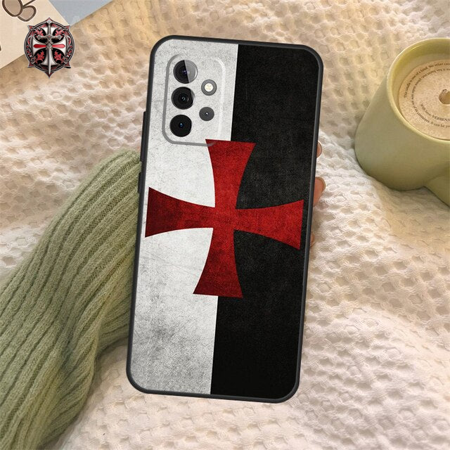 Coque Drapeau Templier Samsung 1