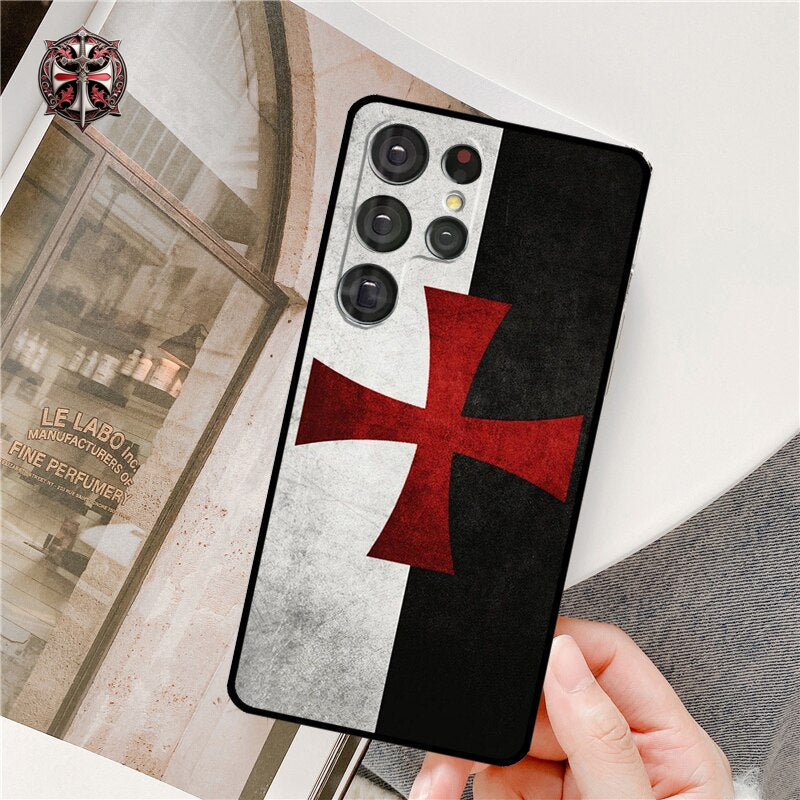 Coque Drapeau Templier Samsung 2