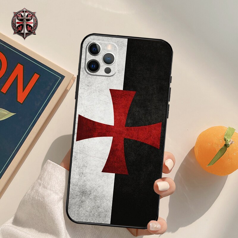 Coque Drapeau Templier iPhone