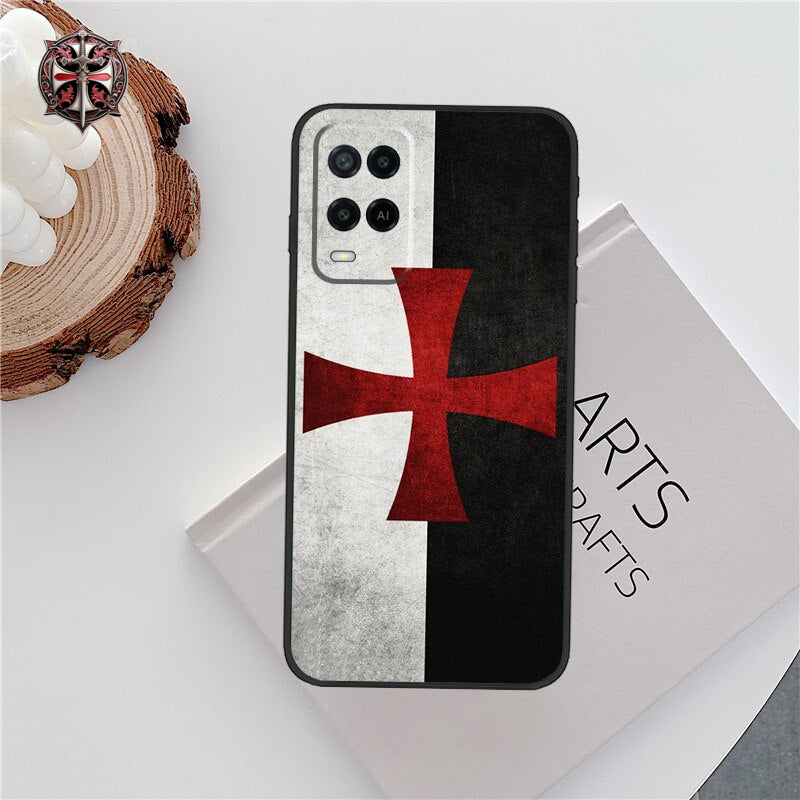 Coque Drapeau Templier Oppo