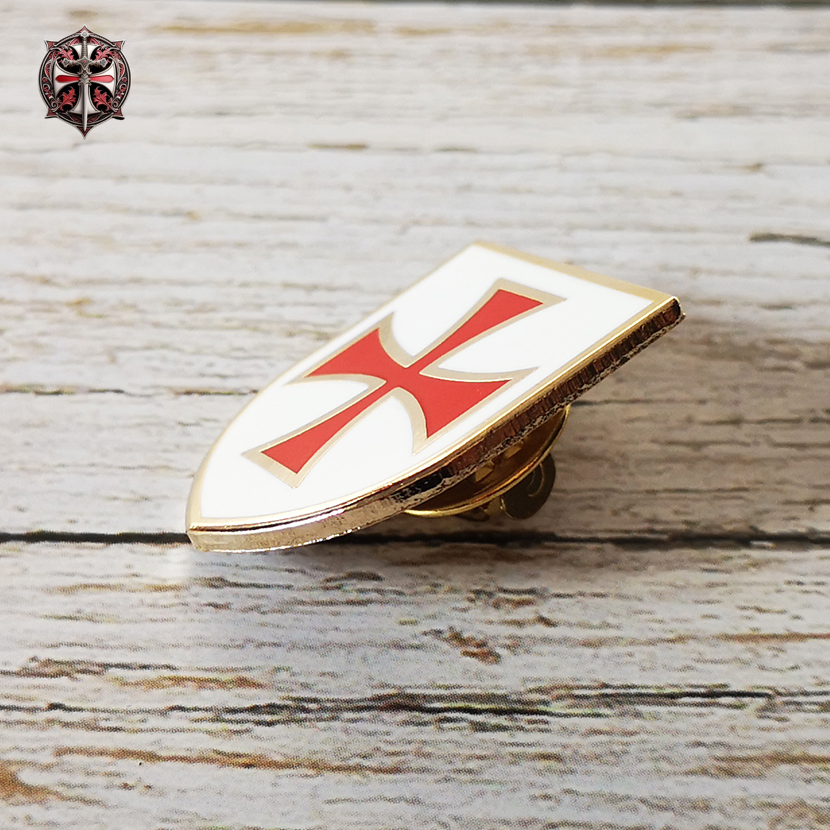 Pin's Bouclier Croix Pattée