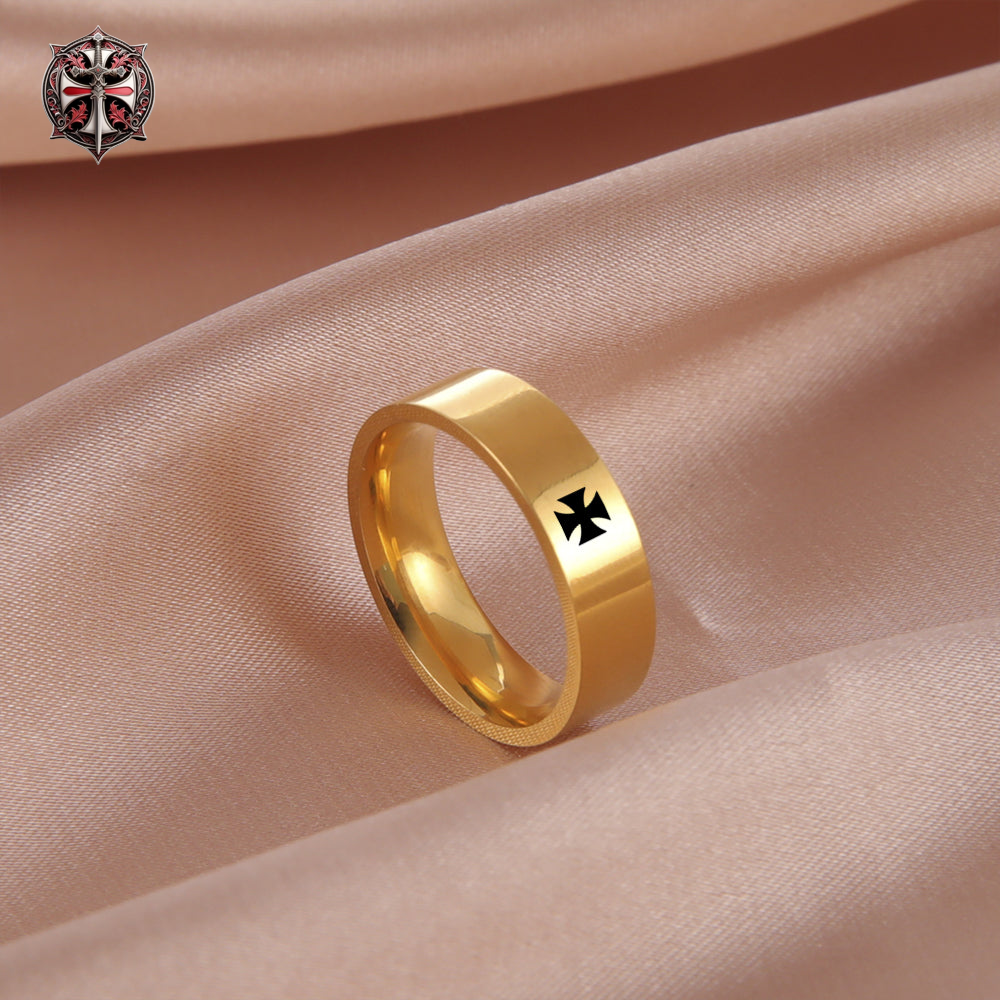 Bague Croix Pattée Templier