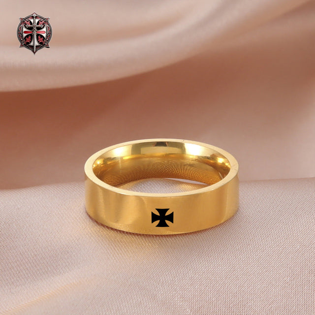 Bague Croix Pattée Templier