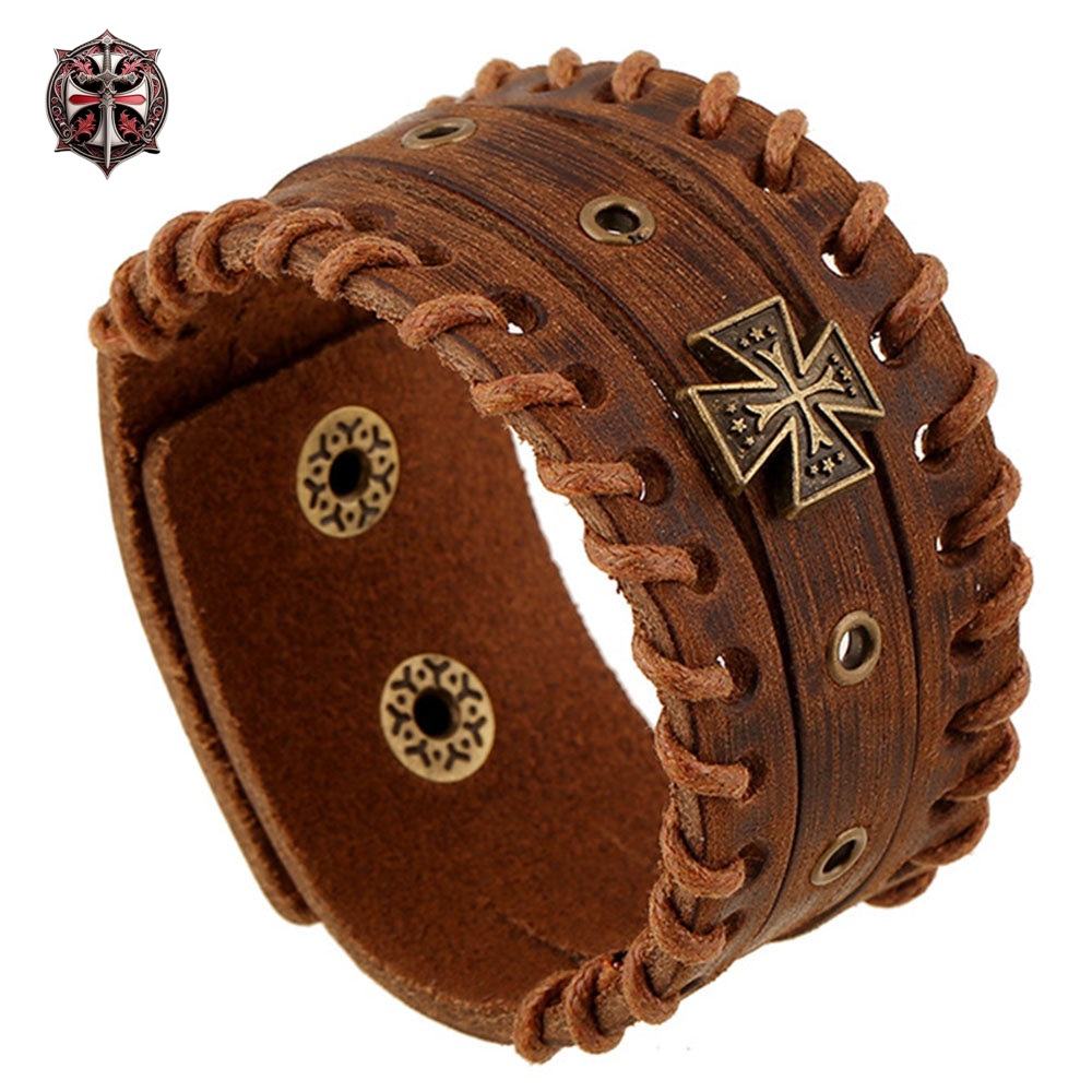 Bracelet Croix Templier