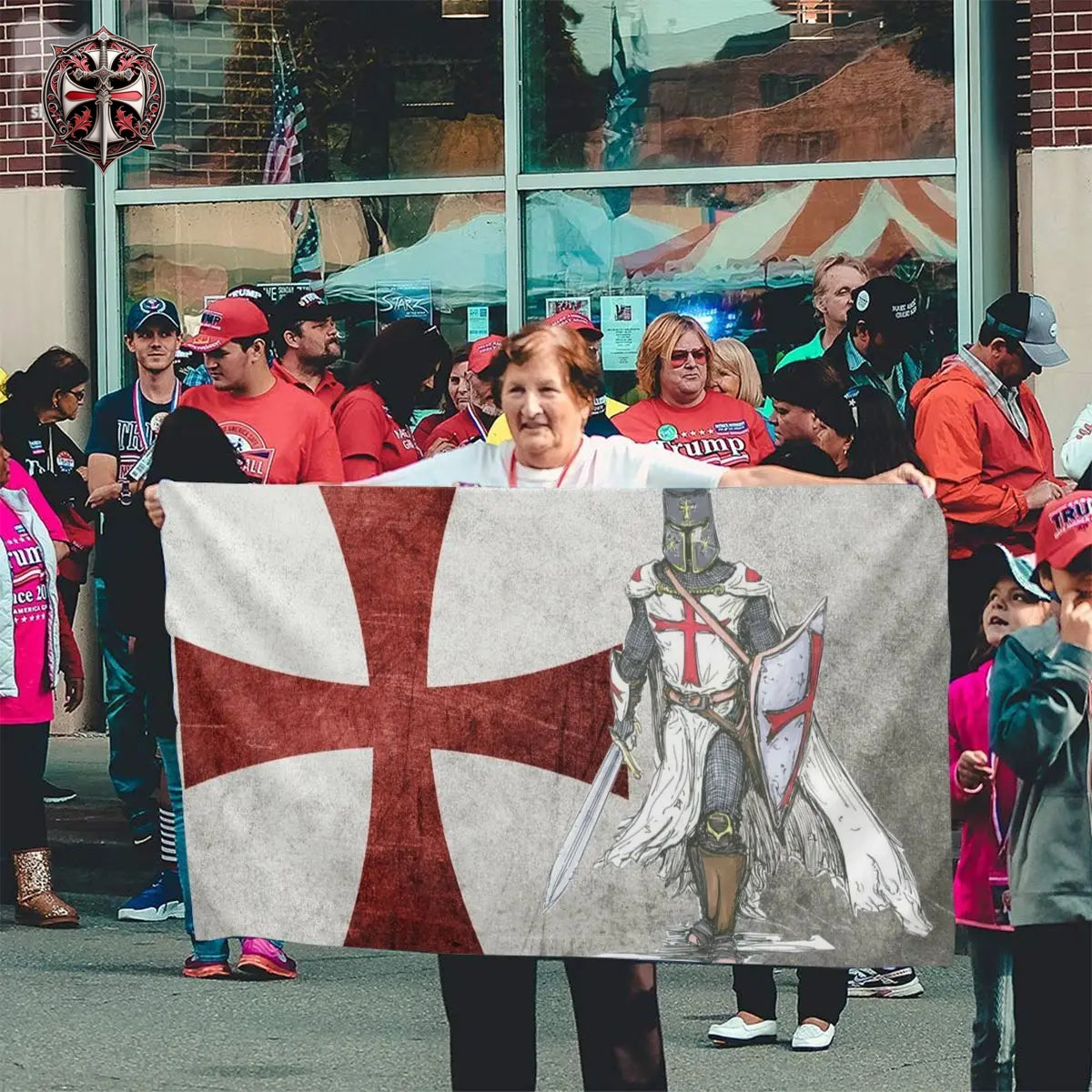 Drapeau de l'Annoncement Templier