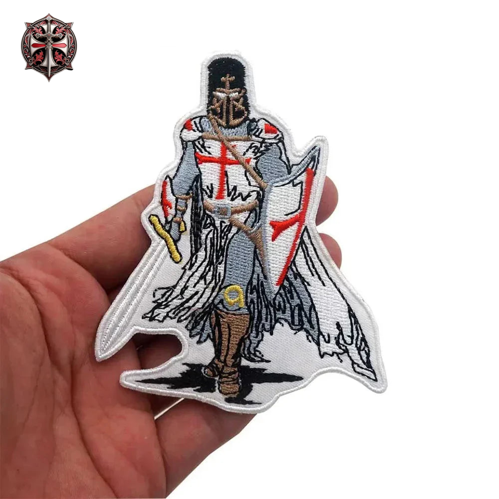 Ecusson Chevalier Templier
