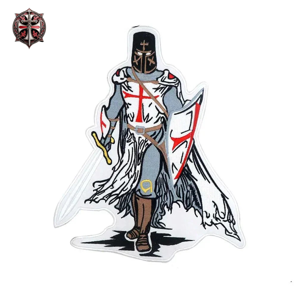 Ecusson Chevalier Templier
