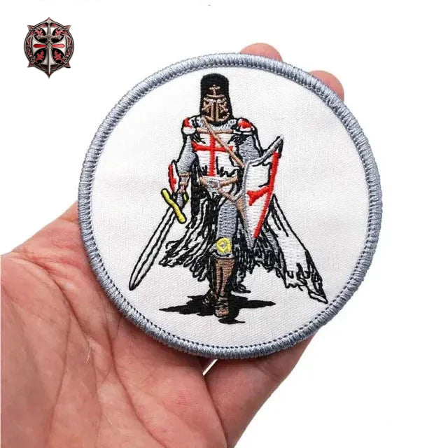 Ecusson Chevalier Templier