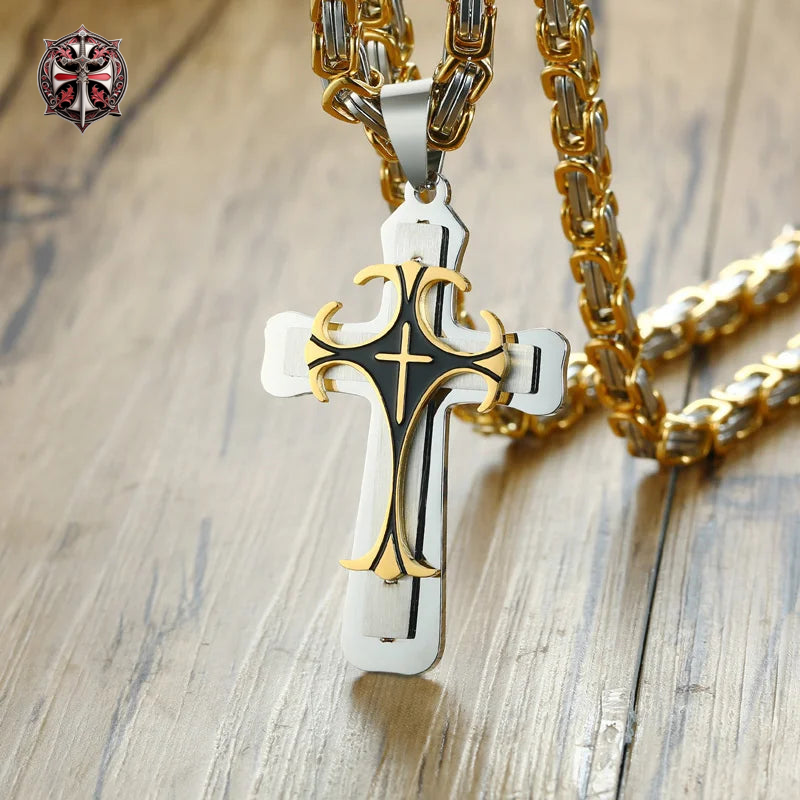 Collier Croisé de l'Espoir