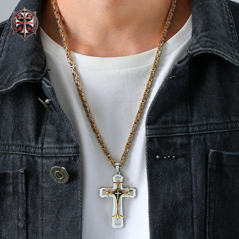 Collier Croisé de l'Espoir