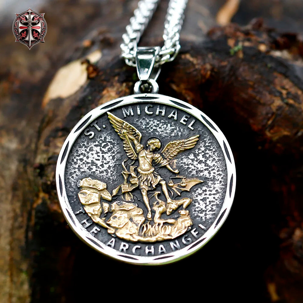 Collier de l'Archange Gardien Or