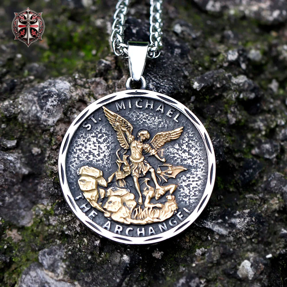 Collier de l'Archange Gardien Or