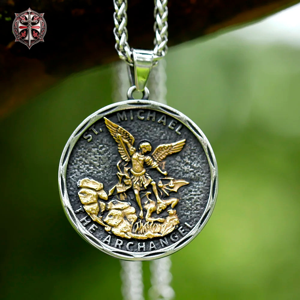 Collier de l'Archange Gardien Or