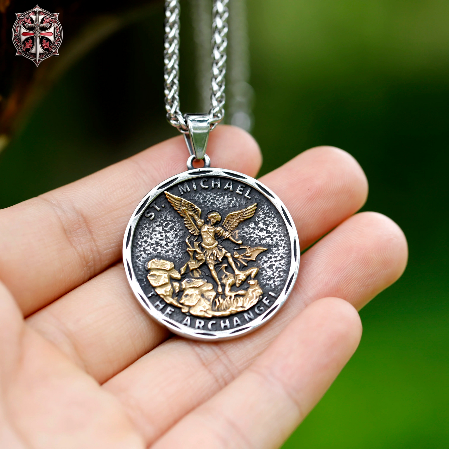 Collier de l'Archange Gardien Or