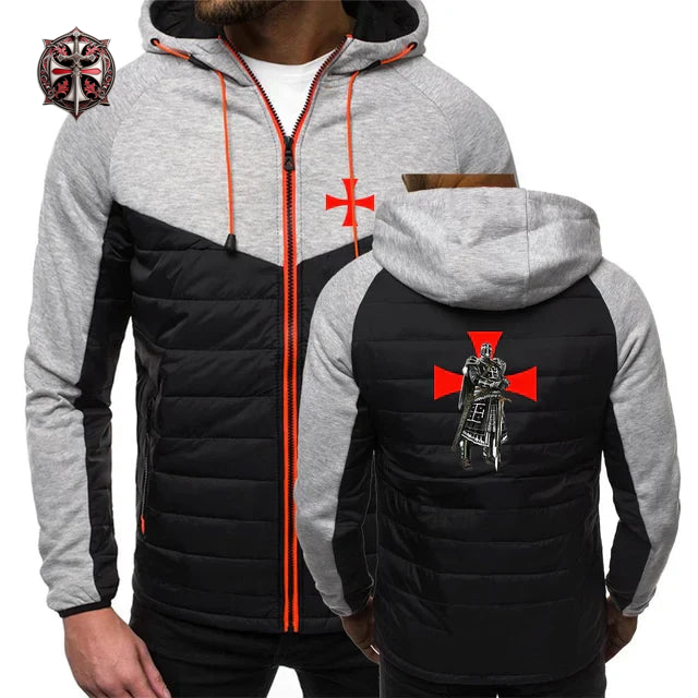 Veste à Capuche Chevalier Templier