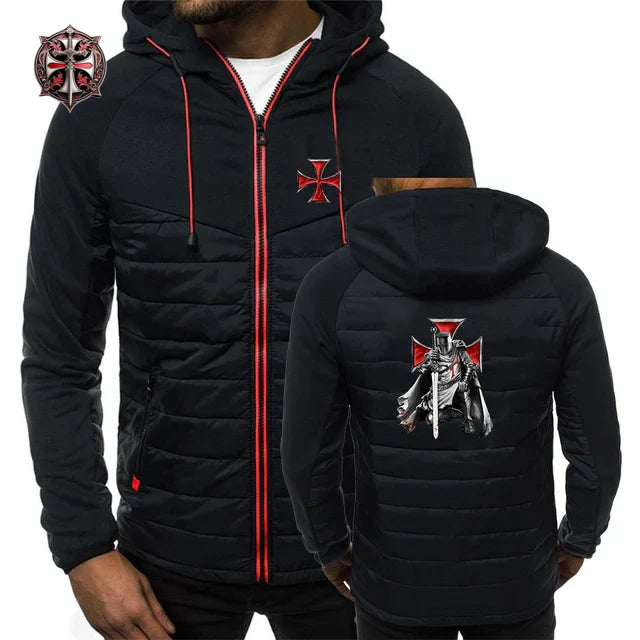 Veste à Capuche Chevalier Templier