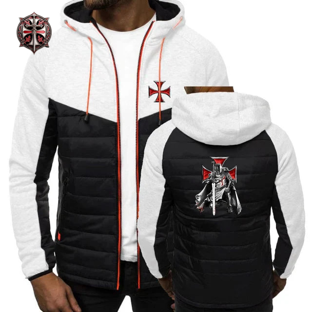 Veste à Capuche Chevalier Templier