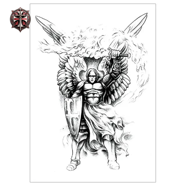Tatouage Chevalier Archange