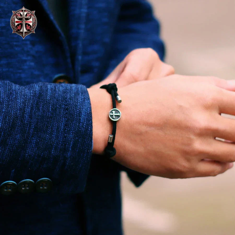Bracelet Croix Médiévale Templier