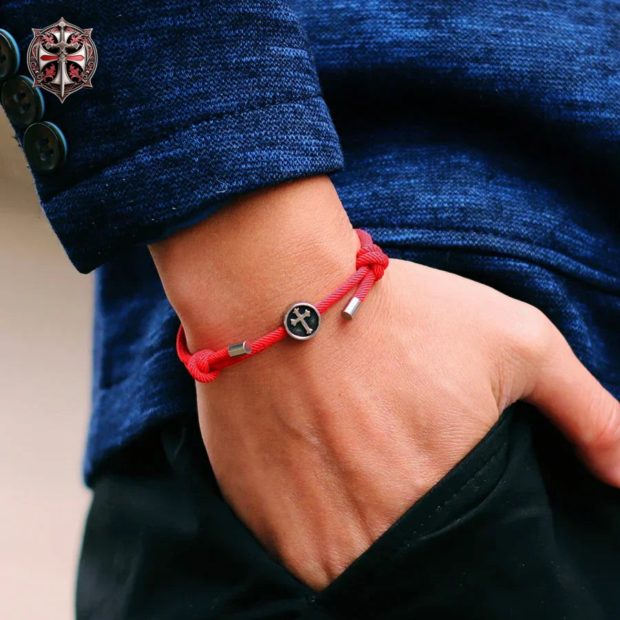 Bracelet Croix Médiévale Templier