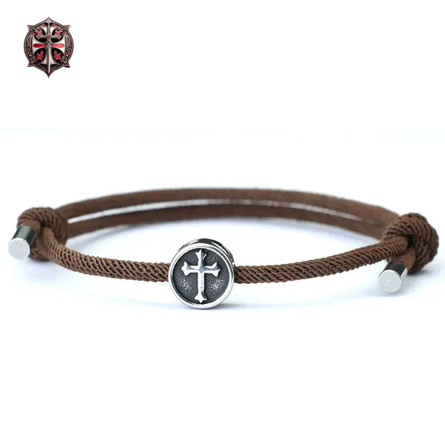 Bracelet Croix Médiévale Templier