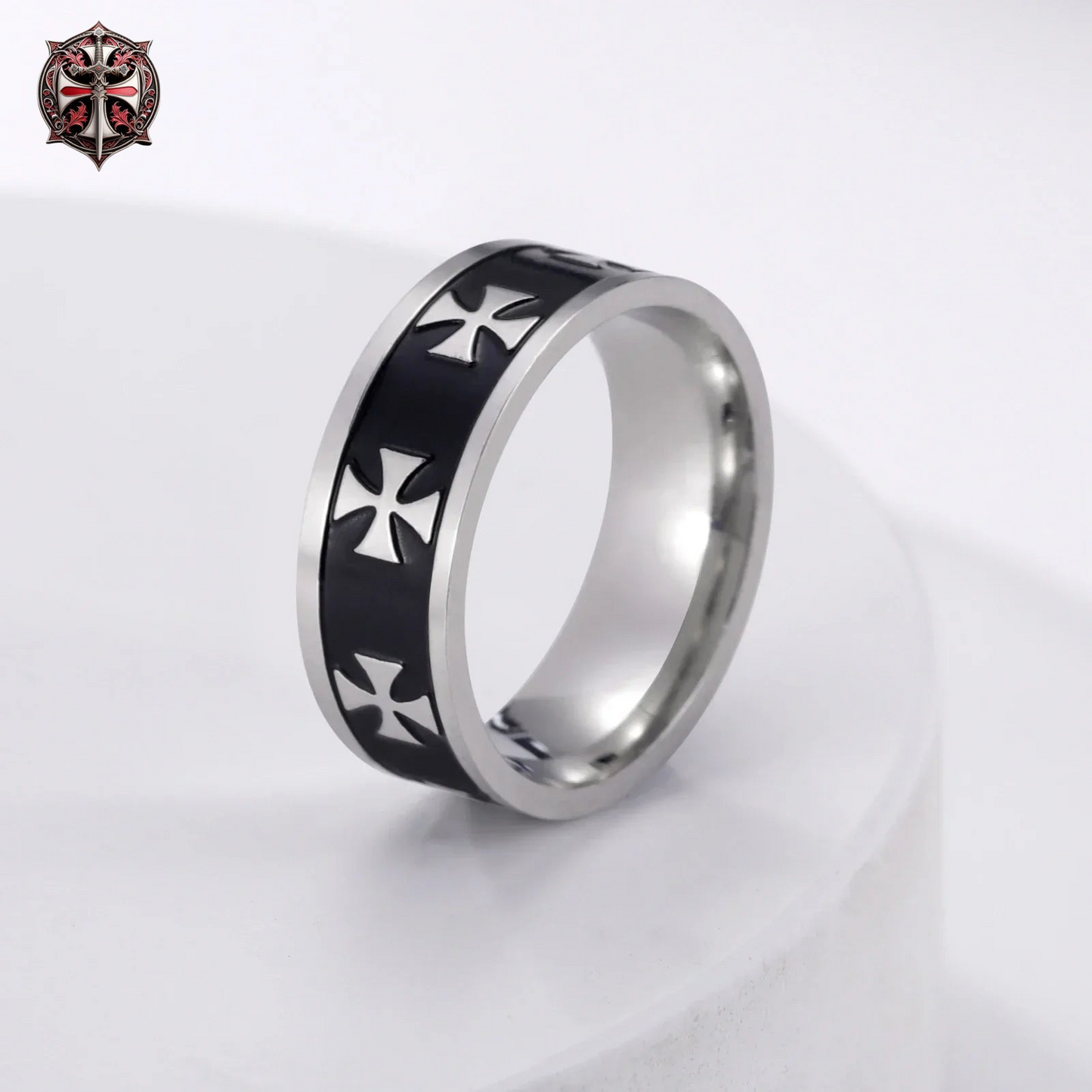 Bague Croix Pattée Sacrée