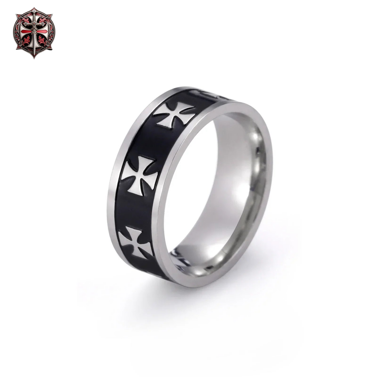 Bague Croix Pattée Sacrée