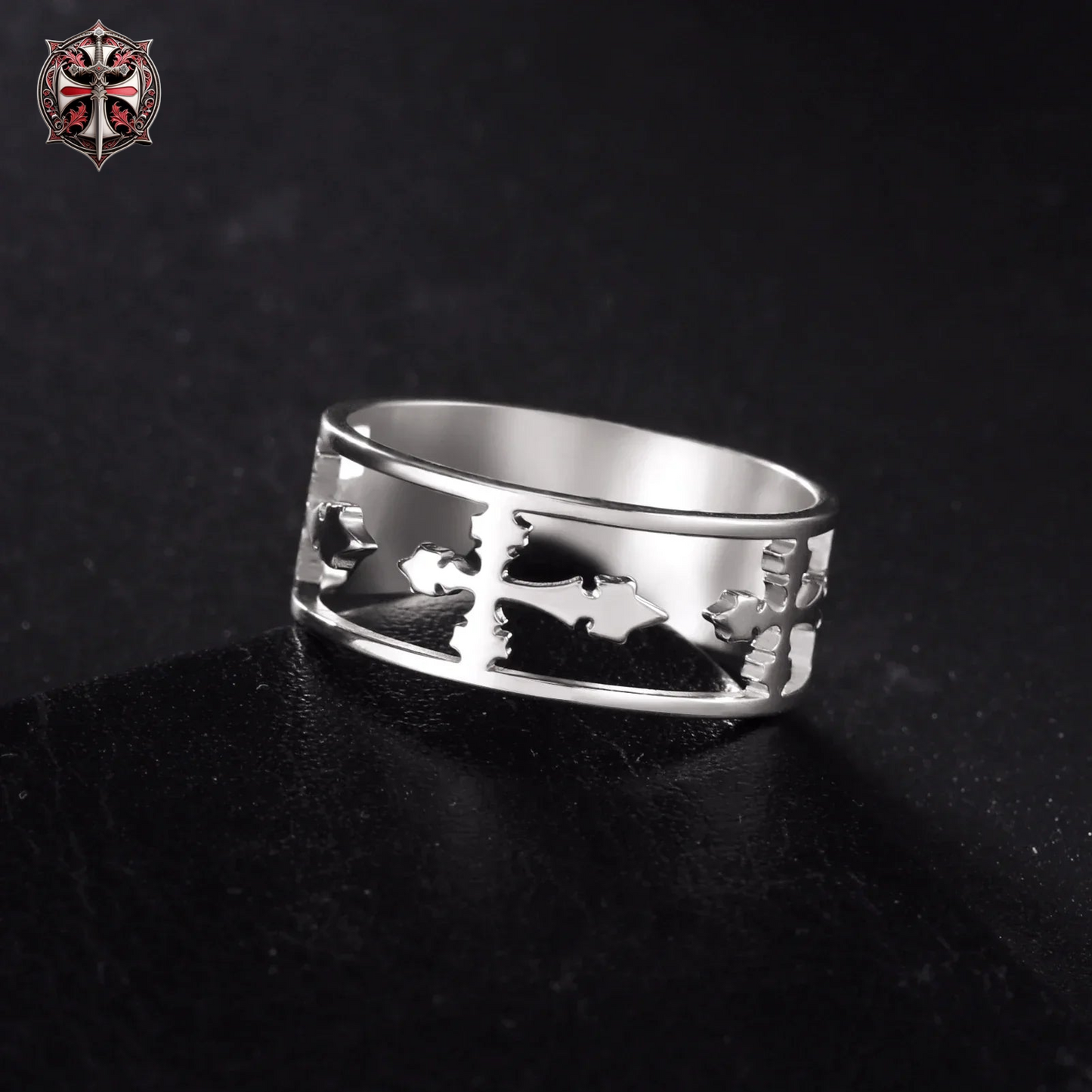 Bague Croix Médiévale Femme