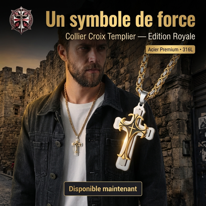 Collier Croisé de l'Espoir - Fabrication Artisanale