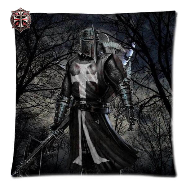 Taie d'Oreiller du Guerrier Templier