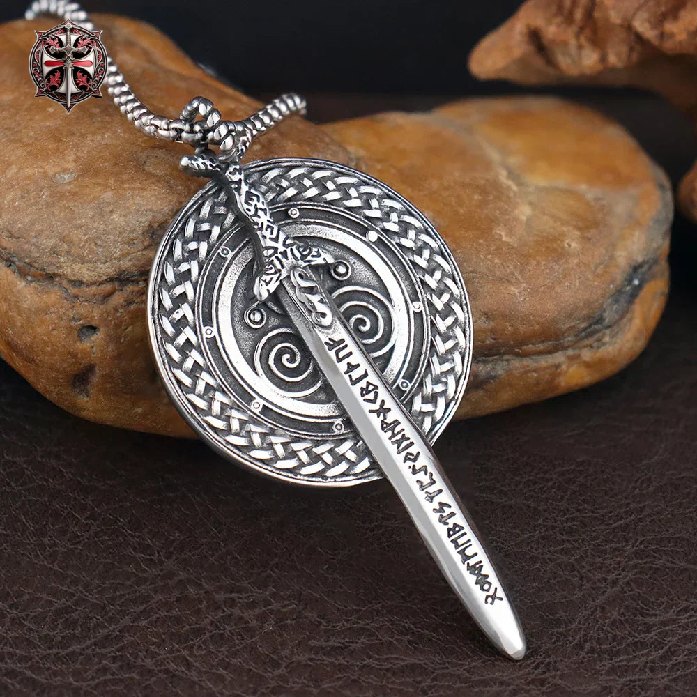 Collier Epée de Rune