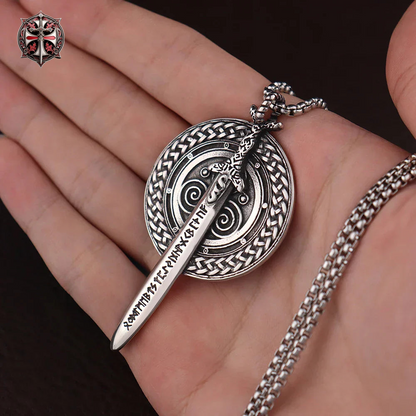 Collier Epée de Rune