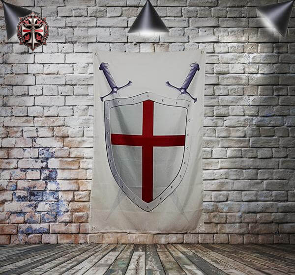 Drapeau du Chevalier Templier