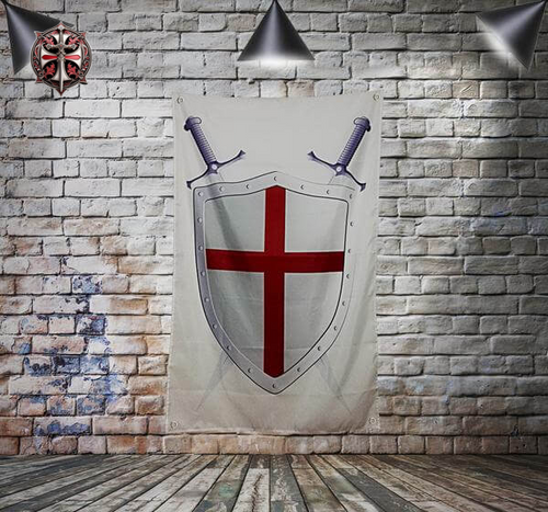 Drapeau du Chevalier Templier