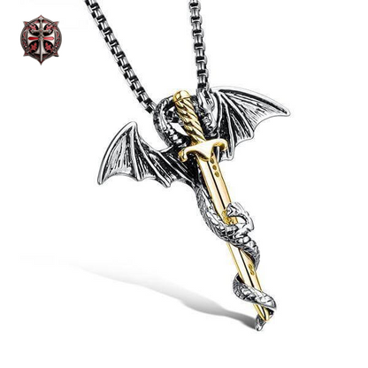 Collier Épée de Dragon