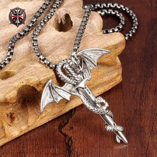 Collier Épée de Dragon