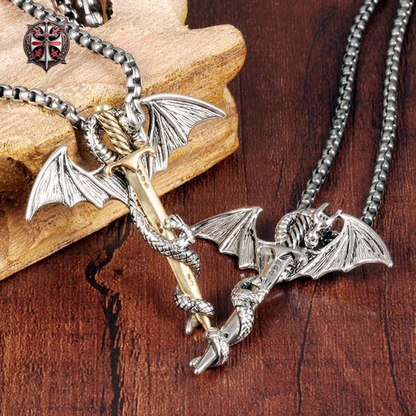 Collier Épée de Dragon