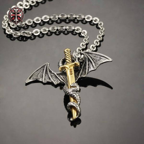Collier Épée de Dragon