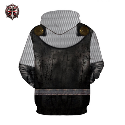 Pull à Capuche du Chevalier Templier
