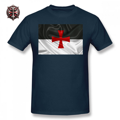 T-Shirt Drapeau de Templier