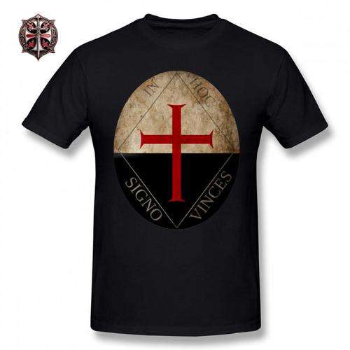 T-Shirt templier In Hoc Signo Vinces