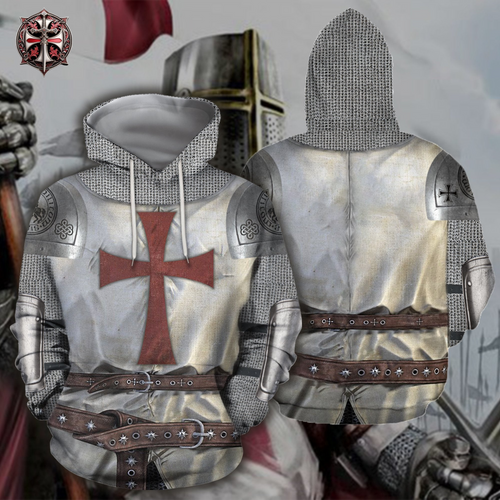 Pull à Capuche du Seigneur Templier