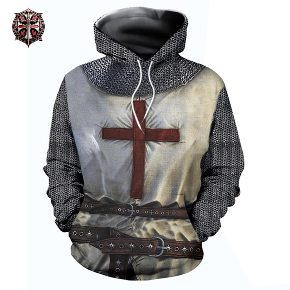 Pull à Capuche Soldat Templier