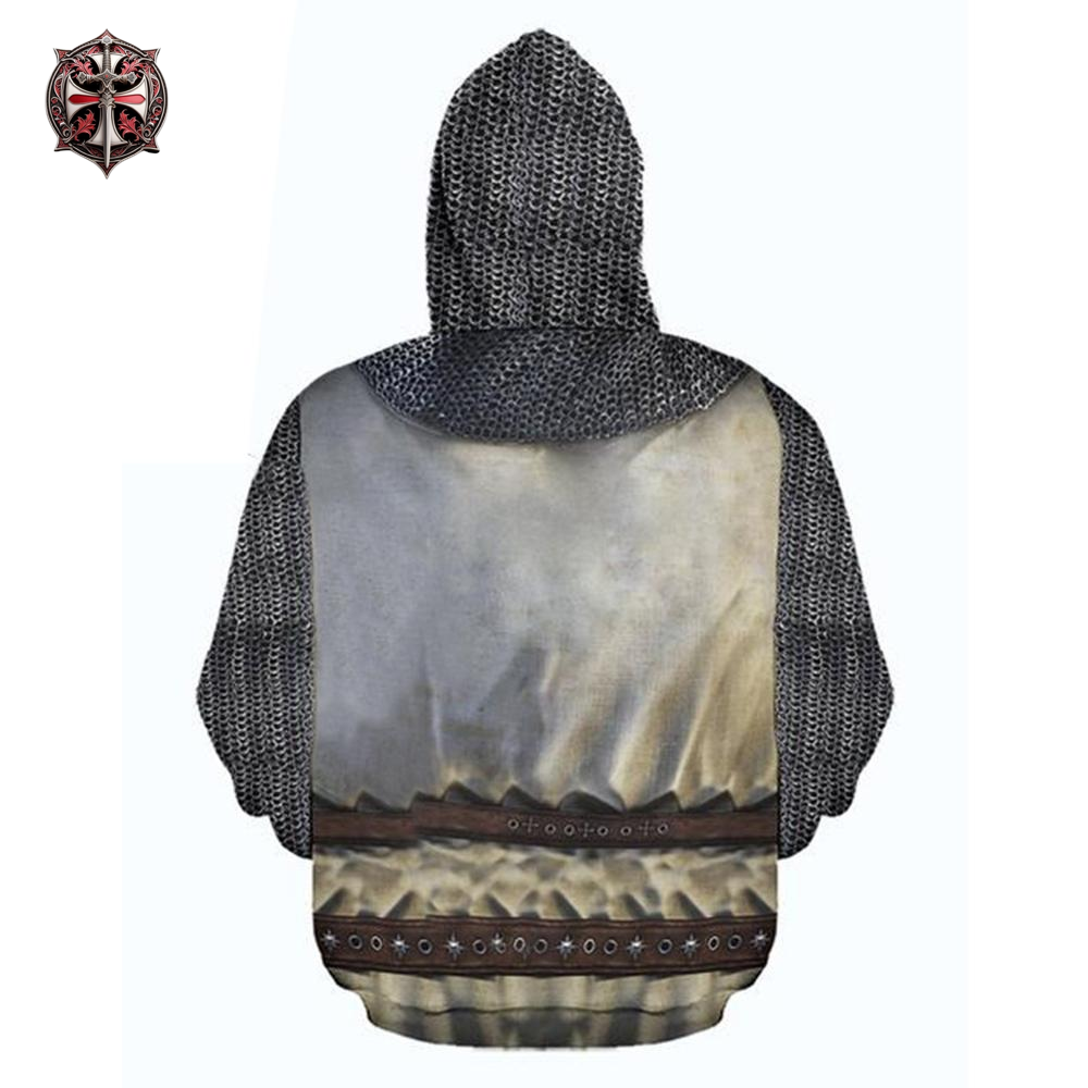 Pull à Capuche Soldat Templier