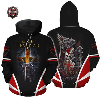 Pull à Capuche Ange Templier