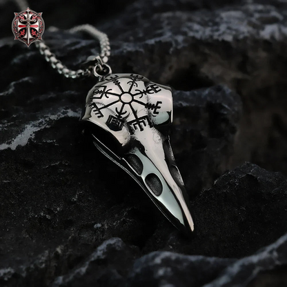 Collier Corbeau de Nuit
